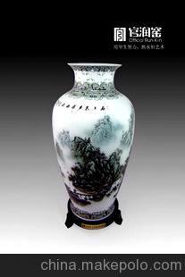 釉下五彩工艺瑰宝 《石上泉声》大师作品赏析